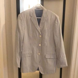 Seersucker Blazer Brooks Brothers men’s 39R